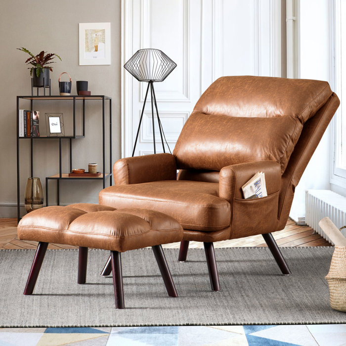 George Oliver Hogle Upholstered Accent Chair & Reviews - Wayfair Canada